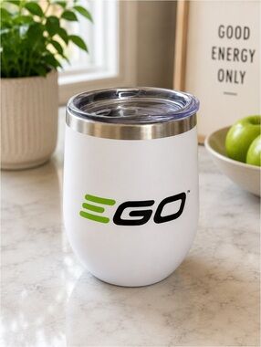 EGO White Tumbler 12oz
